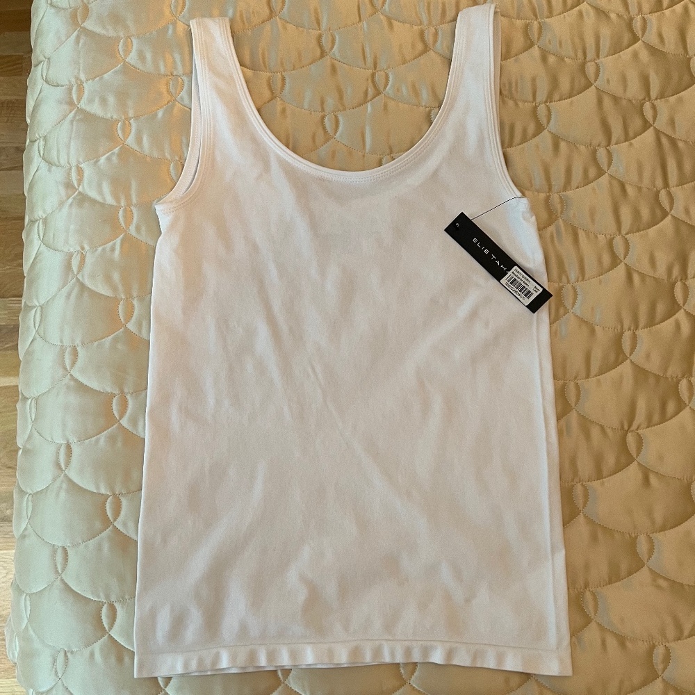 Elie Tahari White Tank Size XS - New with Tags